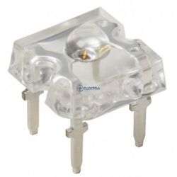 dioda LED superflux 3mm żółta przezr. 1000mcd