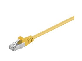 Kabel Patchcord Cat 5e F/UTP RJ45/RJ45 1.5m żółty