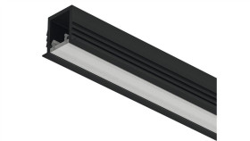 Profil Led Wpuszczany, Czarny, 1104 Häfele Lighting, 83395725
