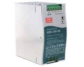 Zasilacz impulsowy 240W 48VDC SDR-240-48, 1-NR3U3
