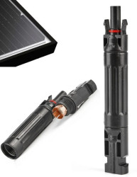 Bezpiecznik DC Złącze Solarne Konektor typ MC4 1000V DC 32A IP67 VCX