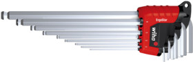 Pin wrench kit, 1.5 mm, 2 mm, 2.5 mm, 3 mm, 4 mm, 5 mm, 6 mm, 8 mm, 10 mm, hexagon, SB369RE9F01