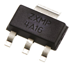 MOSFET P-kanałowy 6,4 A SOT-223 40 V SMD Pojedynczy 3,9 W 100 mΩ