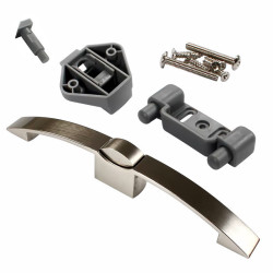 Zamek szafki kampera blokada zamknięcie meblowe łódź Pearl chrome