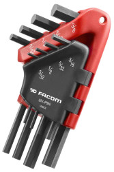Zestaw kluczy imbusowych Facom L 8 szt.