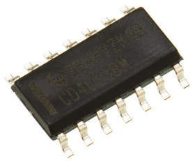 Układ przerzutnika CD4013BM, 14-Pin, SOIC, Texas Instruments