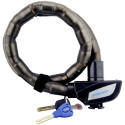 FISCHER 85861 Chain Lock Black Key Lock Secure Your Bike