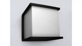 Oprawa Elewacyjna Javen 1X E27 Czarna