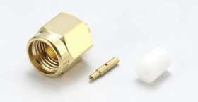 Złącze koncentryczne, 50, 26.5GHz, Męski, Lutowane, Montaż na kablu +165C -65C