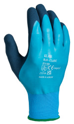 Rękawice lateksowe rozmiar: 9, Duże materiał: Lateks zerwanie: 3 ścieranie: 2 zastosowanie: Waterproof