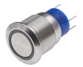 Nasadka przełącznika Zatrzaskowy DPDT średnica wycięcia 19.2mm, montaż panelowy RS PRO