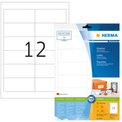 8628 PREMIUM A4 labels 10 sheets/pack
