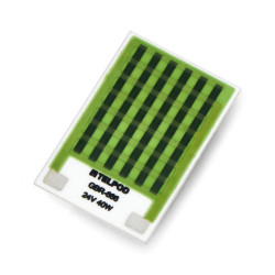 Rezystor grzejny przyklejany 38x25mm - 14,4Ω 40W