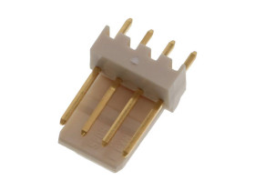 Molex Listwa kołkowa, męska, do wbudowania, standardowa Ilość pinów 4 22111041 1 szt. towar pakowany luzem