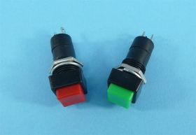 PBS-12B PRZEŁ.ON/OFF KWADRAT RED/GREEN