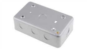 Puszka Elektroinstalacyjna, L. Ścieżek: 2, Materiał: Otulina Metalowa, Typ...