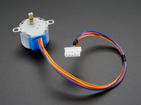 Adafruit Small Reduction Stepper Motor - 12VDC 32-Step 1/16 Gearing