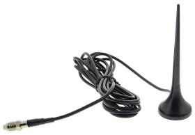 Antena 850 MHz; 900 MHz; 1800 MHz; 1900 MHz FME 1dBi 2G (GSM/GPRS), 3G (UTMS)