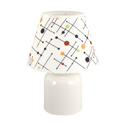 Lampka stołowa IMBIR E14 WHITE 04102