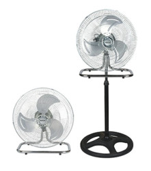 Wentylator Ravanson srebrny śr. 45 cm 3w1 80W WT-7046