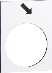 Tabliczka opisowa Schneider Electric ZB2BY4913 1 szt.