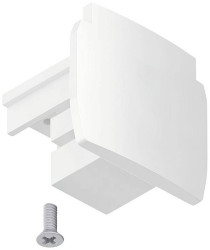 Paulmann 91383 ProRail3 Endcap Element systemu linkowego wysokonapięciowego Element zakończeniowy ProRail3 biały