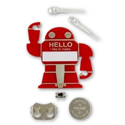 Maker Flair Robot Solder Skill Badges - MultiPack