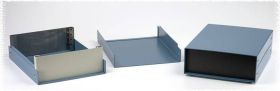 Hammond Electronics 1458C3B Obudowa urządzeń 152 x 152 x 76.2 aluminium niebieski 1 szt.