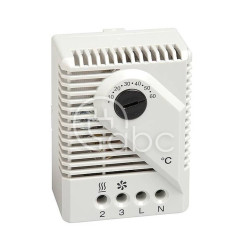 Termostat mechaniczny bimetaliczny ze sprzężeniem regulowany NC/NO -20°C do...