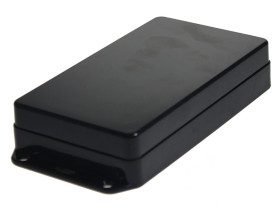 Obudowa ABS szerokość zew. 80 mm długość zew. 162 mm wys. zew. 30 mm CAMDENBOSS IP65 Czarny