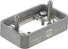 Docking frame, size 6B, die-cast aluminum, IP65/IP67, 09300061711