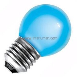 Kolor. P45 25W niebieska E27 230V~ GE