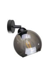 Kinkiet nowoczesny 1xE27 YUNO BLACK