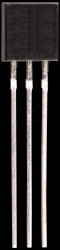 Bipolar transistor, NPN, 60V, 0.15A, 0.2W, TO-92
