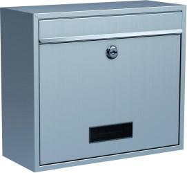 Skrzynka pocztowa Basi 2170-0408 BK 900 stali szlachetnej z zamkiem kluczykowym