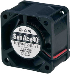 Wentylator osiowy 24 V DC DC 40 x 40 x 20mm 1.68W 8.2cfm 35dB(A) 70mA