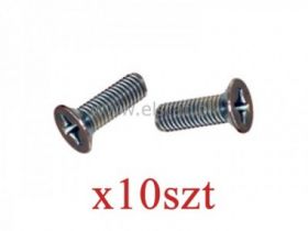 Śruba M3x6mm (+) stożkowa; ( 10szt)