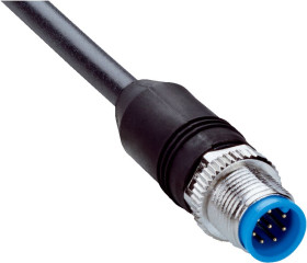 Złącze i kabel ze złączem Złącze M12 liczba rdzeni 8 długość 1.5m Rodzaj A Męskie