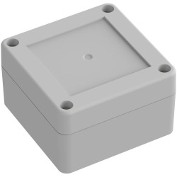 TRU COMPONENTS TC-13865056 Industrial-grade casing 75x75x45mm Light grey PC