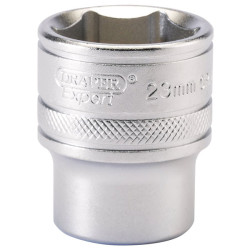 Draper Expert 16614 1/2&quot; Sq. Dr. 6 Point Metric Socket (23mm)