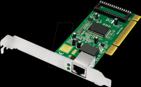 PC0092 Network card, PCI, Gigabit Ethernet, 1x RJ45