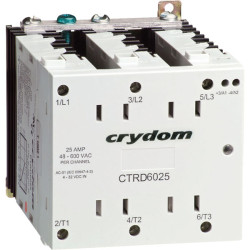 Crydom CTRD6025 Solid State Relay 3 Phase 25A 48-600VAC