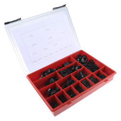 Zestaw opasek zaciskowych 200 Piece Nylon Zacisk, 5.6 → 6.8mm and 26.5 → 30.4mm Inside Diameter RS PRO