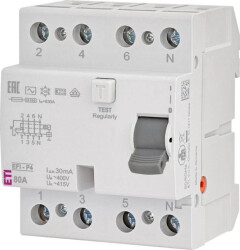 Wyłącznik różnicowoprądowy EFI-2 AC 80/0.03 002062125