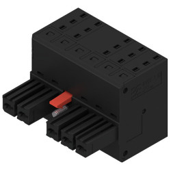 Weidm&#x171;ller 2720590000 Connector Female Shrouded 7.62mm Pitch