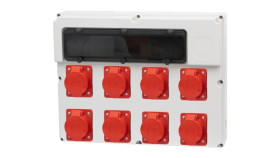 Rozdzielnica Femo 18M - Gniazda 8X16a 5P