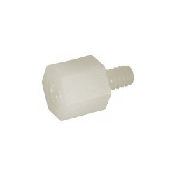 DYSTANS SŁUPEK 6mm TULEJKA Z TWORZYWA NYLON GWINT M3 Zew/Wew