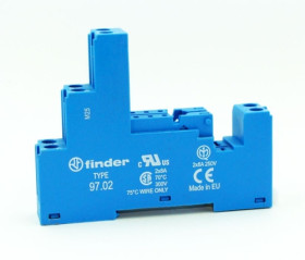 97.02.SPA podstawka przekaźnika seria 46.52, szyna DIN, zaciski śrubowe