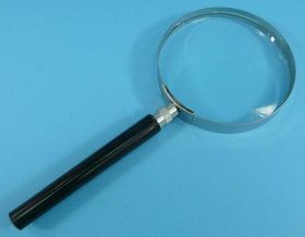 LUPA 90mm 3x RĘCZNA METAL SZKŁO