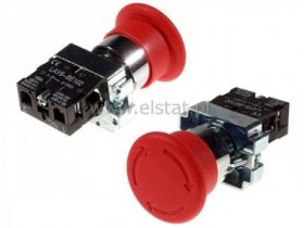 Przycisk sterowniczy, blokada, GRZYB (40mm) obrót